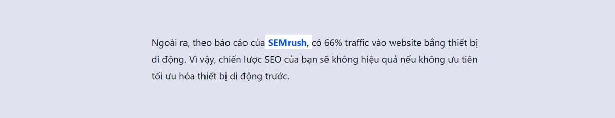 Tiêu chí viết bài chuẩn SEO: Sử dụng External Links (đường dẫn ra trang khác)