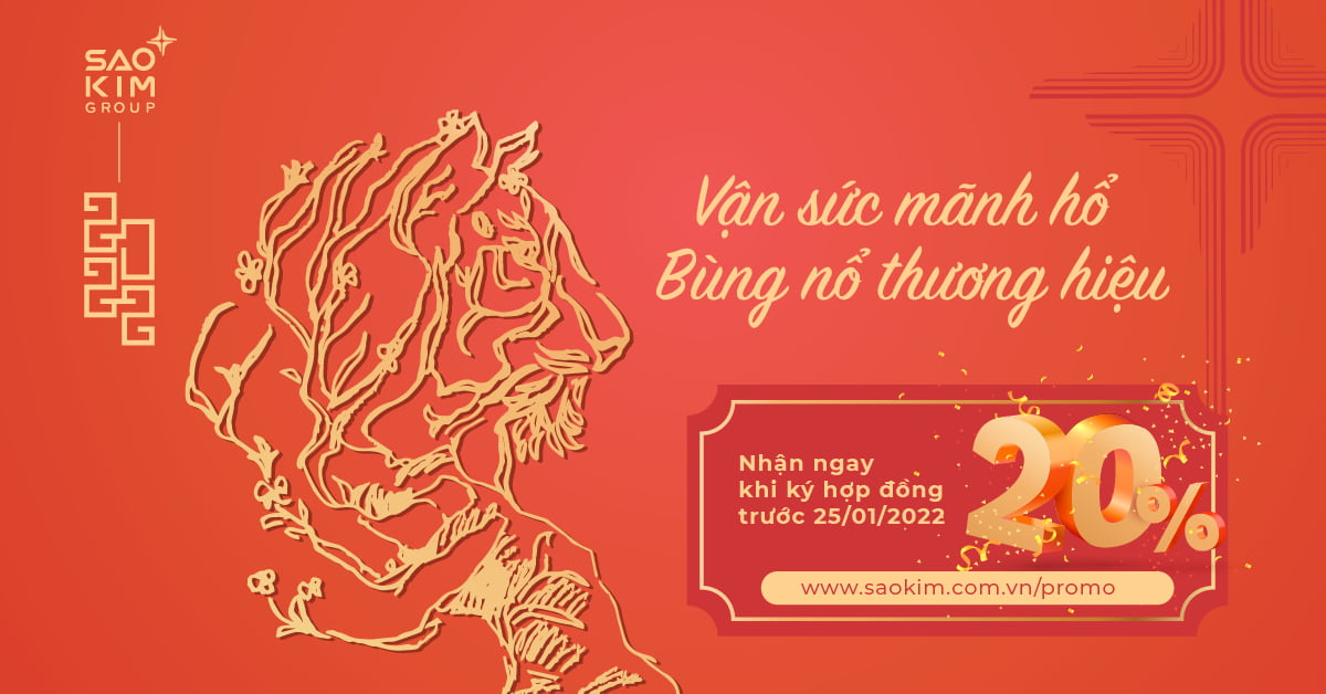 Chương trình Ưu đãi nhân dịp xuân Nhâm Dần "Vận sức mãnh hổ, bùng nổ thương hiệu"