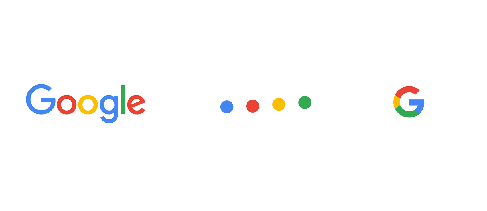 3 trạng thái nguyên tố của logo Google 3 trạng thái nguyên tố của logo Google