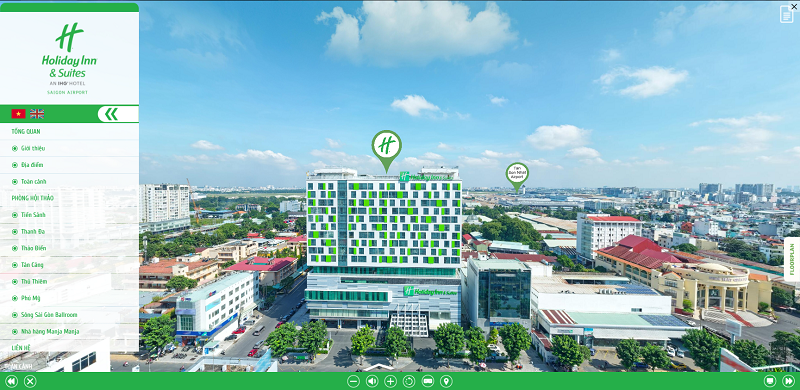 Showroom ảo, web 360 của Holiday Inn Suites Showroom ảo, web 360 của Holiday Inn Suites