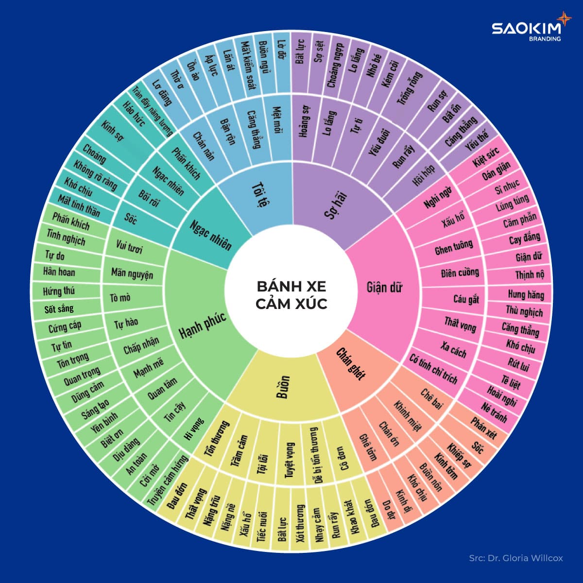 Bánh xe cảm xúc (Felling Wheel) Bánh xe cảm xúc (Src: Dr. Floria Willcox)