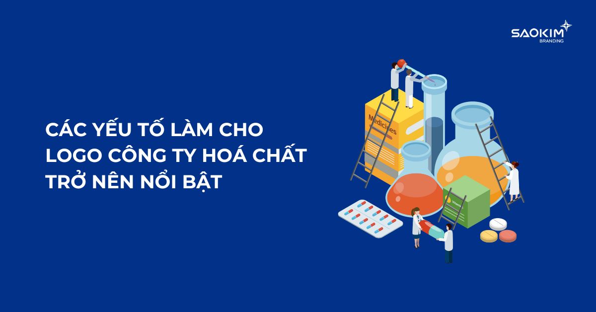 các yếu tố làm cho logo công ty hoá chất trở nên nổi bật 