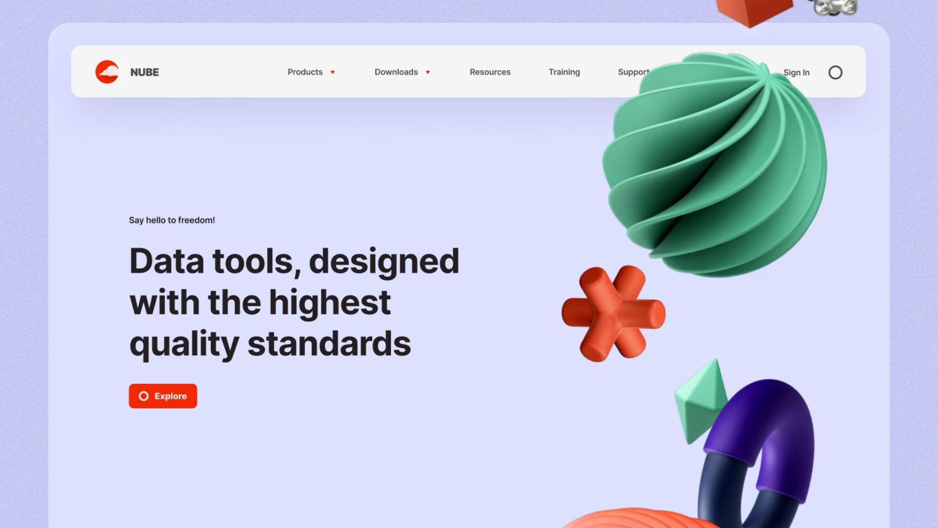 Xu hướng thiết kế website sử dụng yếu tố 3D (2) 